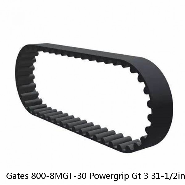Gates 800-8MGT-30 Powergrip Gt 3 31-1/2in X 8mm X 30mm Timing Belt