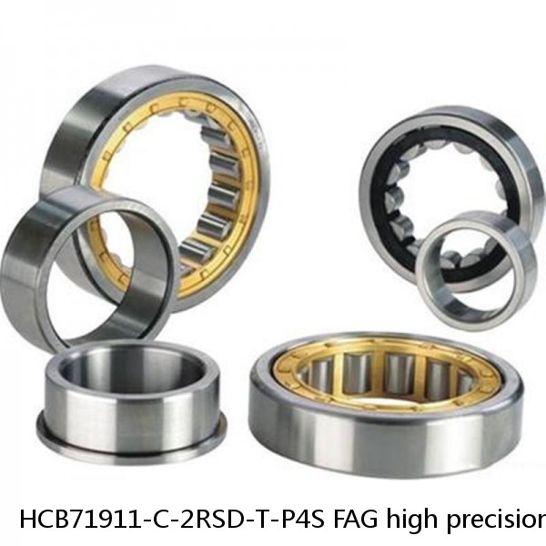 HCB71911-C-2RSD-T-P4S FAG high precision bearings #1 small image