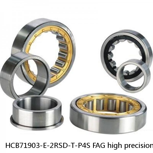 HCB71903-E-2RSD-T-P4S FAG high precision ball bearings #1 small image