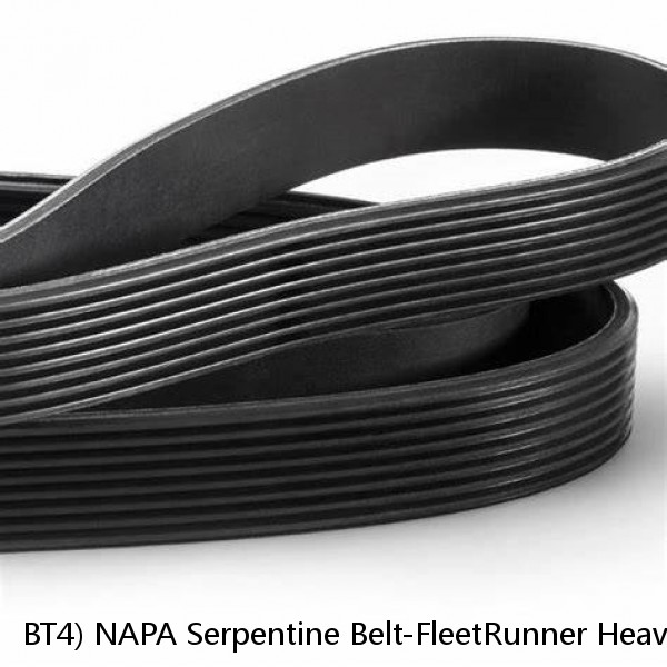 BT4) NAPA Serpentine Belt-FleetRunner Heavy Duty Micro-V Belt 060675HD #1 small image