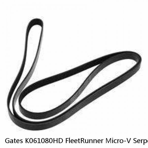 Gates K061080HD FleetRunner Micro-V Serpentine Drive Belt #1 small image