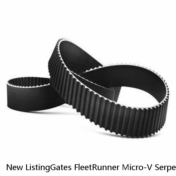 New ListingGates FleetRunner Micro-V Serpentine Belt for 1988-1989 GMC C2500 5.7L V8 uu #1 small image