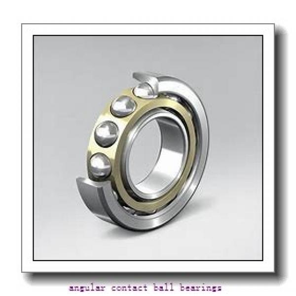 65 mm x 140 mm x 33 mm  NSK QJ313 angular contact ball bearings #1 image