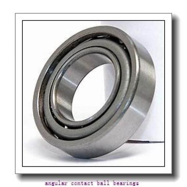 85 mm x 180 mm x 41 mm  NSK QJ317 angular contact ball bearings #2 image