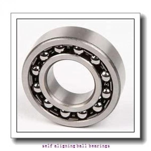 105 mm x 190 mm x 36 mm  NSK 1221 self aligning ball bearings #2 image