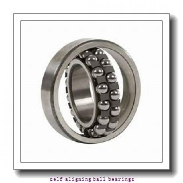 17 mm x 40 mm x 12 mm  ISO 1203 self aligning ball bearings #1 image