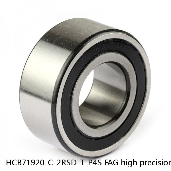 HCB71920-C-2RSD-T-P4S FAG high precision bearings #1 image
