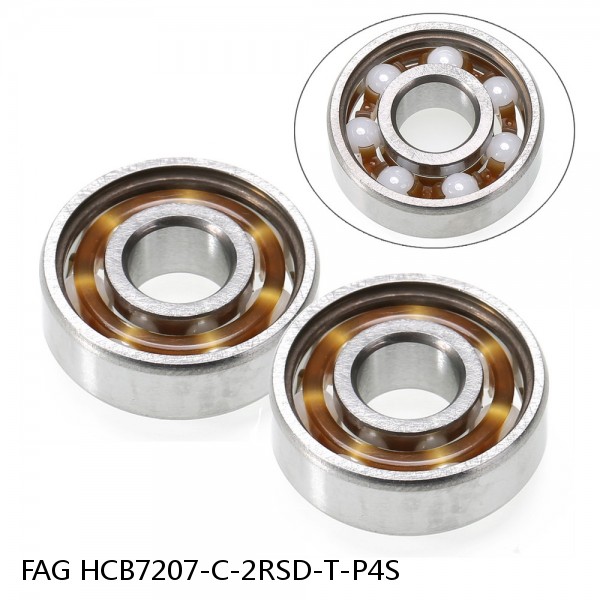HCB7207-C-2RSD-T-P4S FAG high precision ball bearings #1 image