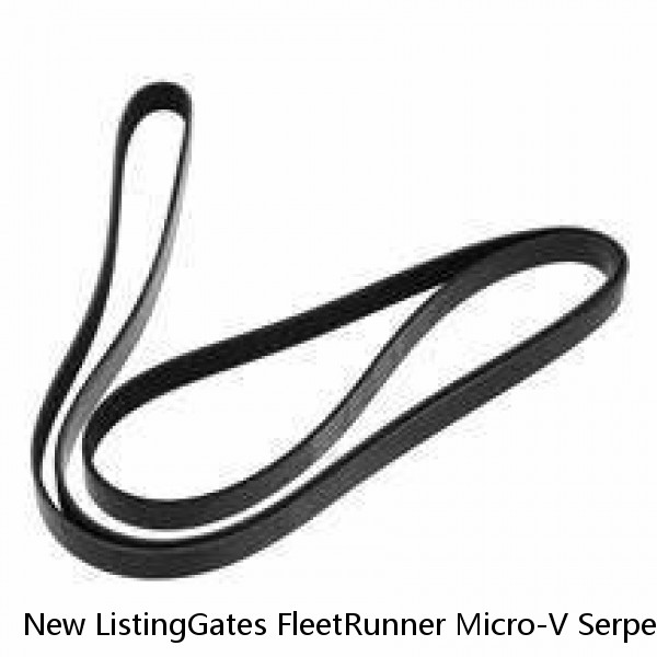 New ListingGates FleetRunner Micro-V Serpentine Belt for 1988-1989 Chevrolet C2500 5.7L jy #1 image